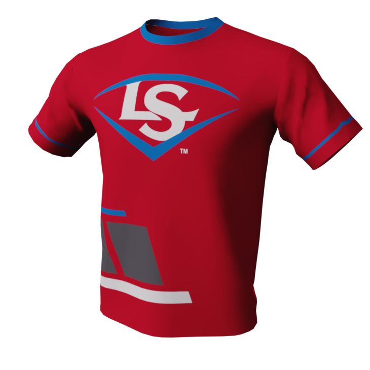 Louisville Slugger Short Sleeve Tracks | Personalized