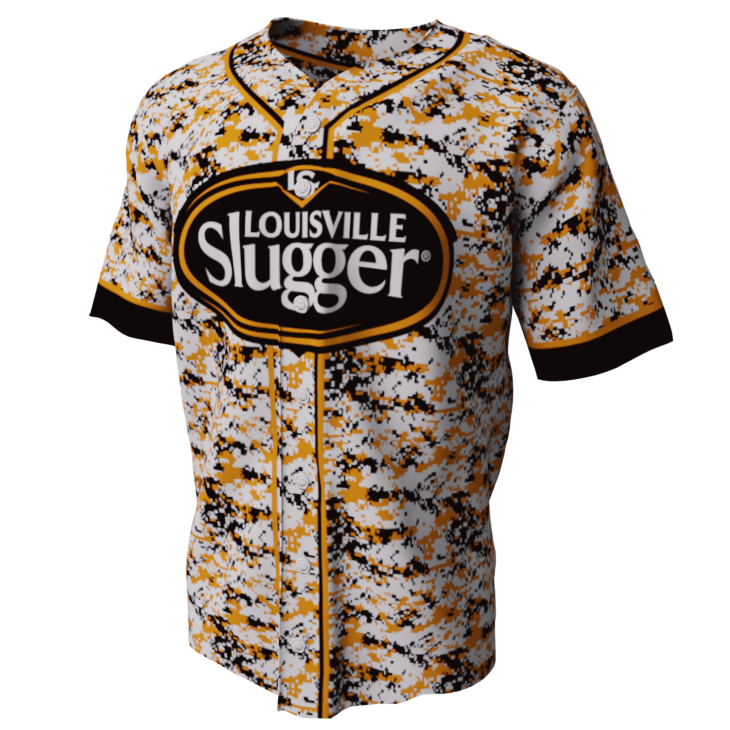 Slugger Full Button DIGI Jersey | Personalized