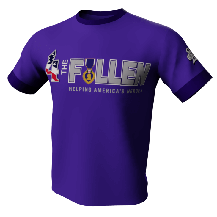 Louisville Slugger | 4 The Fallen Purple Short Sleeve