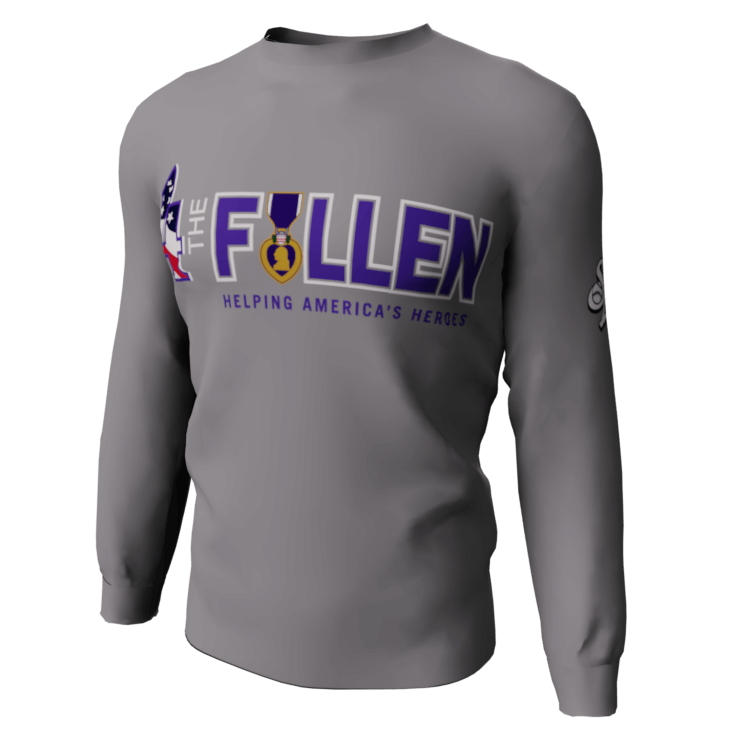 Louisville Slugger | 4 The Fallen Gray Long Sleeve